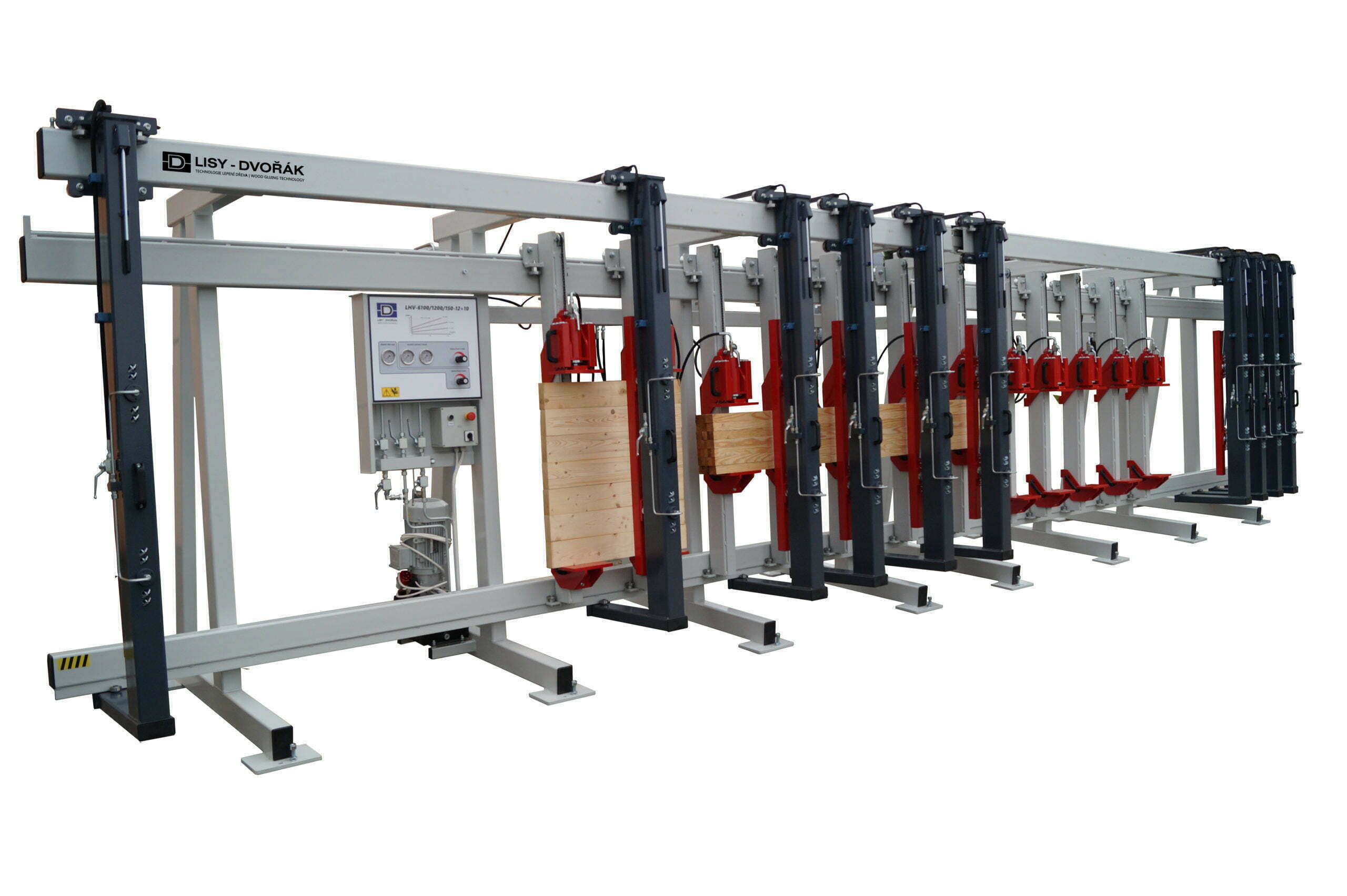 Presă verticală pentru grinzi LISY-DVORAK LHV L/1300/125-HC+FB