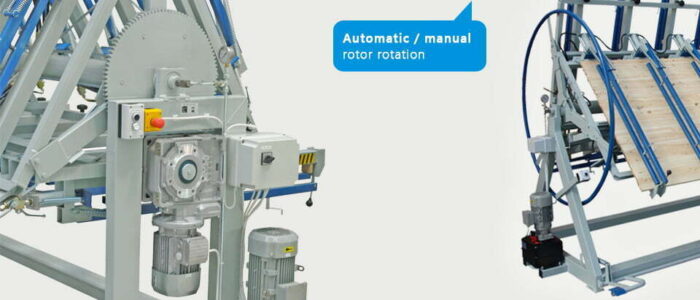 Presă rotativă pentru panouri cu grosime maximă de 50 mm LISY-DVORAK TH3-3000/1200/50-6 - imagine 3