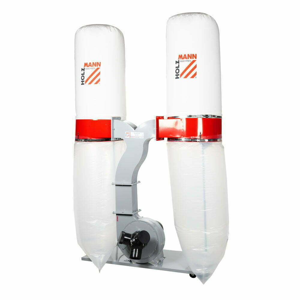 Aspirator pentru rumeguș și praf cu 2 saci Holzmann ABS 3880