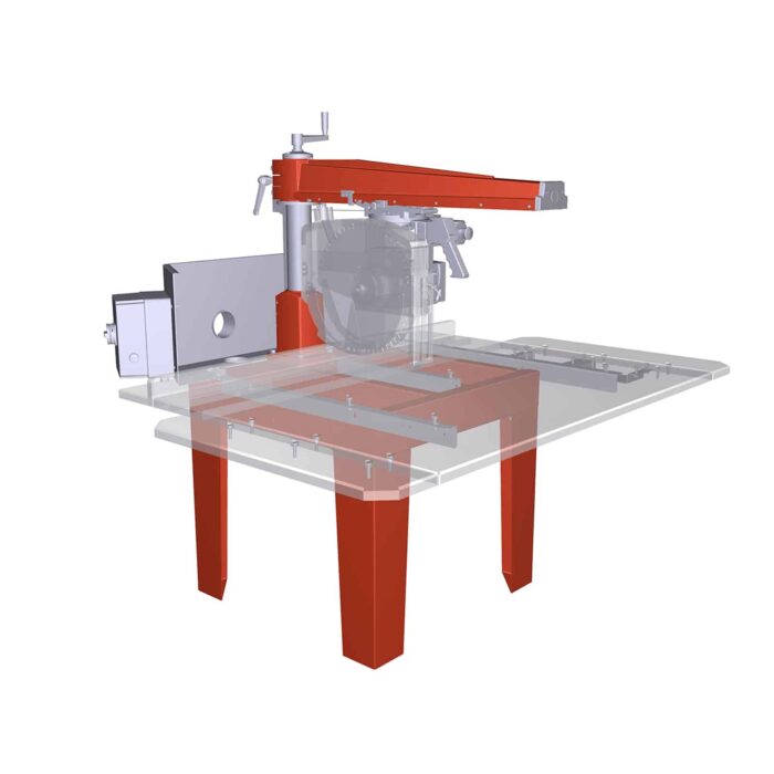 Circular radial de retezat MAGGI Junior 640 - imagine 5