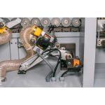 Mașină de aplicat cant ABS, automată cu prefrezare și rotunjire la colțuri Holzmann KAM6ALL+ - imagine 9