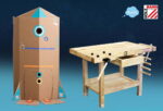 Banc de lucru multifuncțional pentru copii Holzmann WB 106MINI - imagine 4