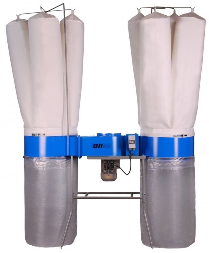 Aspirator local de rumeguș și praf (ideal pentru Lohmeyer seria KAM) ACword FT502
