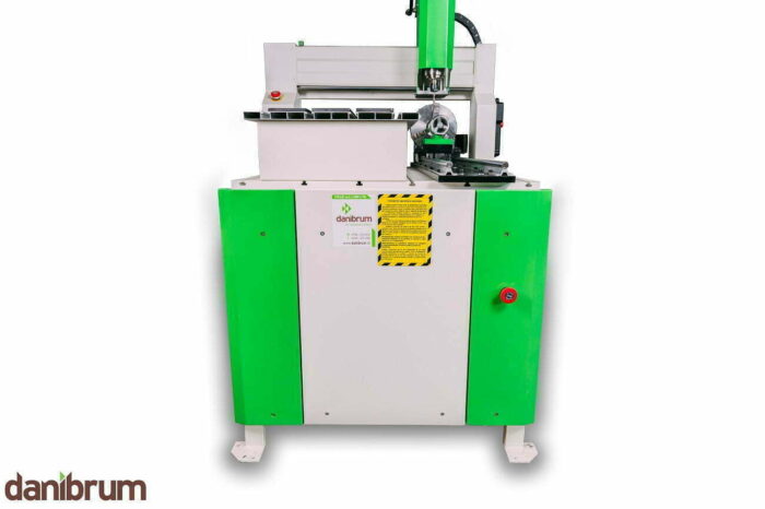 Router CNC strung încorporat Danibrum 6090 Rotary - imagine 9