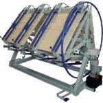 Presă rotativă pentru panouri cu grosime maximă de 50 mm LISY-DVORAK TH3-3000/1200/50-6