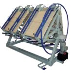 Presă rotativă pentru panouri cu grosime maximă de 90 mm LISY DVORAK TH3-2500/1200/90-5