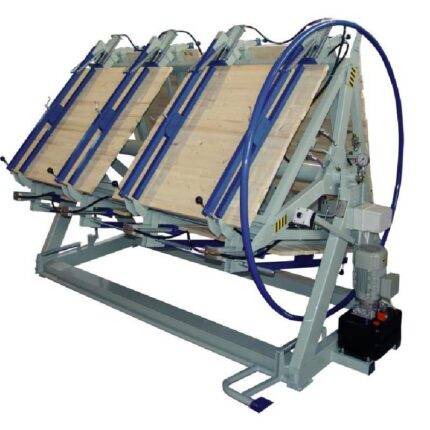 Presă rotativă pentru panouri cu grosime maximă de 90 mm LISY-DVORAK TH3-5000/1200/90-10