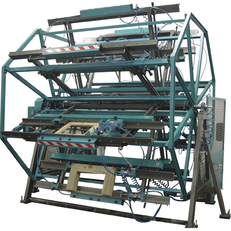 Presă rotativă pentru asamblat cadreStroj-Les SOR-8