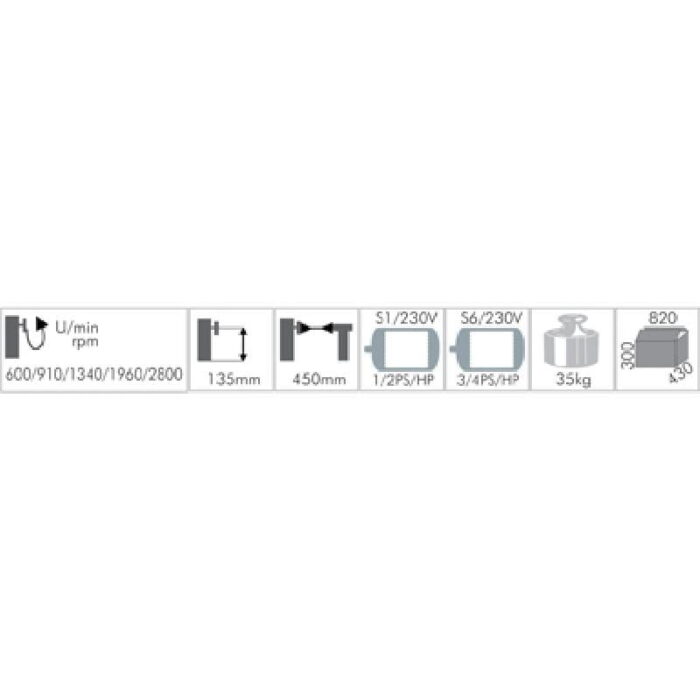 Strung pentru lemn Holzmann D460 - imagine 2