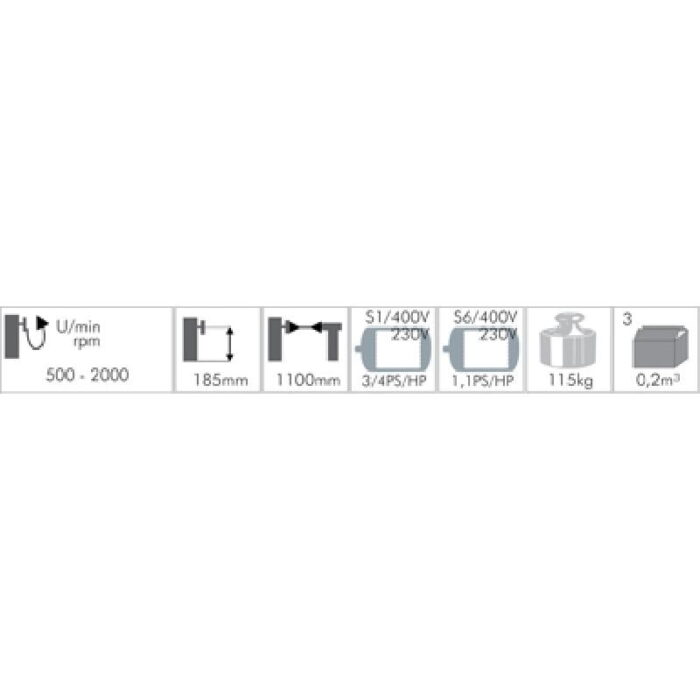 Strung pentru lemn Holzmann VD1100N - imagine 2