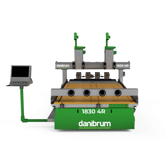 Router CNC cu 4 motoare DANIBRUM 1830 PANA 4R - imagine 2