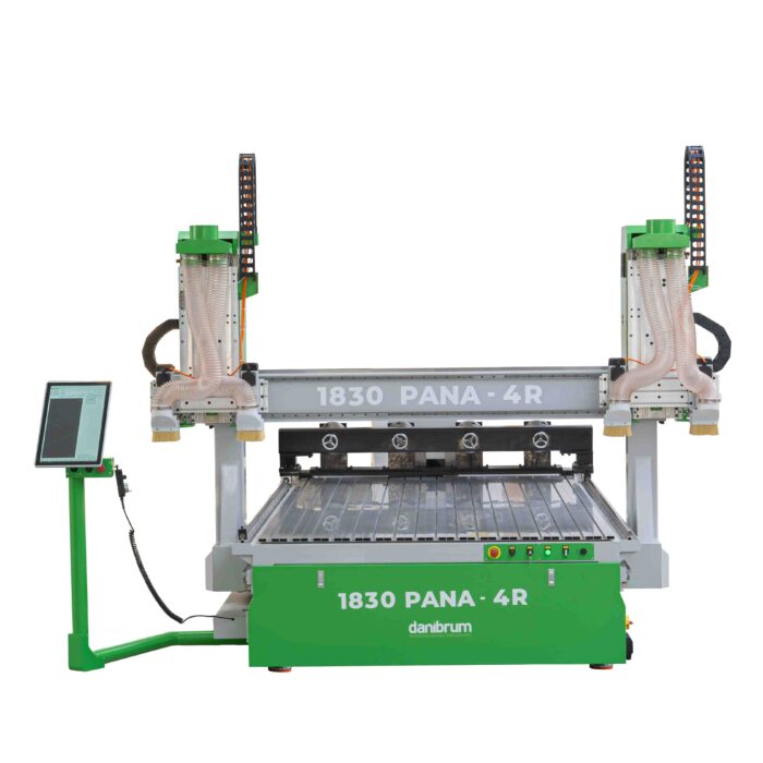 Router CNC cu 4 motoare DANIBRUM 1830 PANA 4R - imagine 6