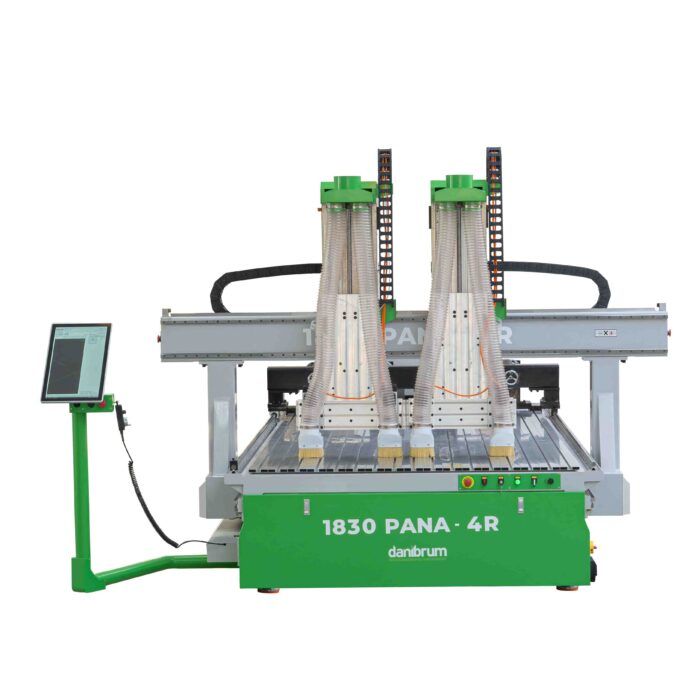 Router CNC cu 4 motoare DANIBRUM 1830 PANA 4R - imagine 4