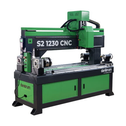 Acasă Strung CNC cu 2 unități de lucru Danibrum S2 1230 CNC