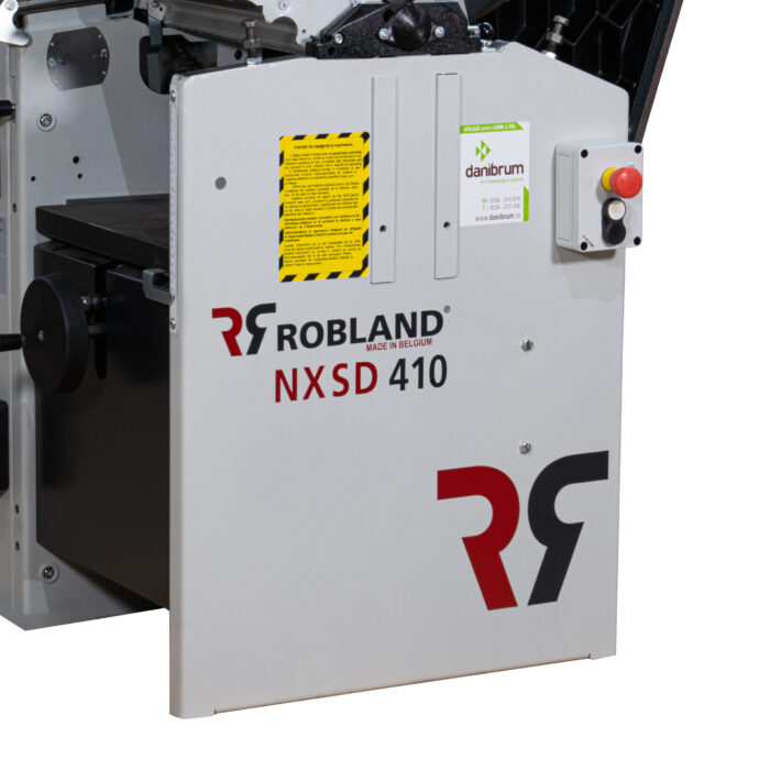 Mașină de îndreptat și rindeluit la grosime cu ax elicoidal Robland NXSD 410 - imagine 6