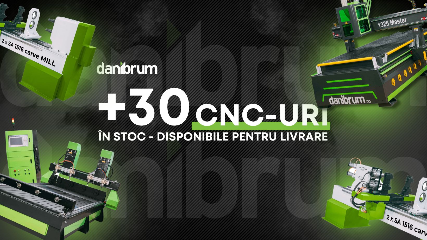 Peste 30 CNC-uri in stoc