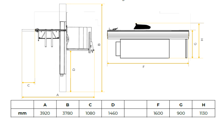 Circular de formatizat cu masă mobilă și incizor Holzmann FKS305V16TOP - imagine 11
