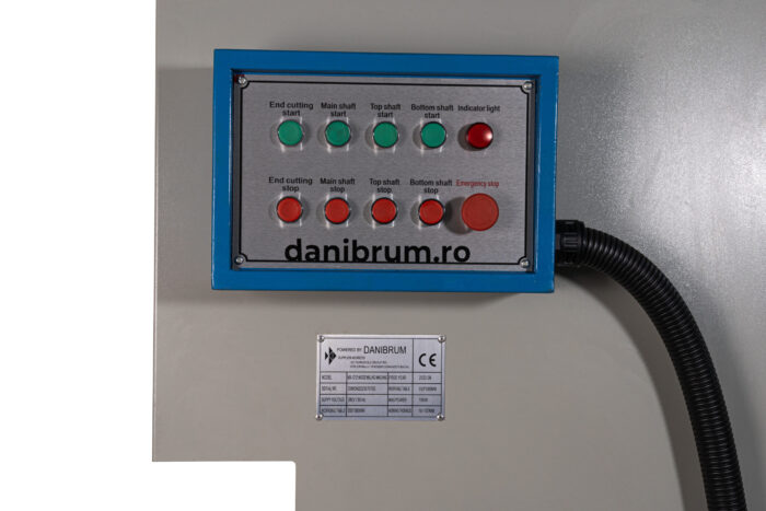 Mașină de cepuit și frezat la capat DANIBRUM MX1212 - imagine 13