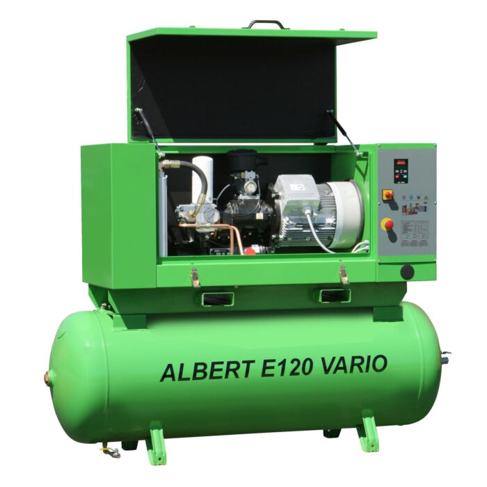 Compresor cu șurub staționar ATMOS Albert E.120 Vario - imagine 8