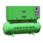 Compresor cu șurub staționar ATMOS Albert E.120 Vario