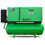 Compresor cu șurub staționar ATMOS Albert E.120 Vario - imagine 6