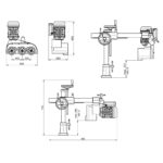 Dispozitiv de avans mecanic MAGGI cu 3 role și 16 viteze STEFF20316 Power - imagine 8