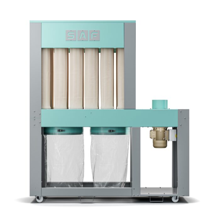 Sistem de exhaustare cu 2 saci SAF E-3500 Eco - imagine 2