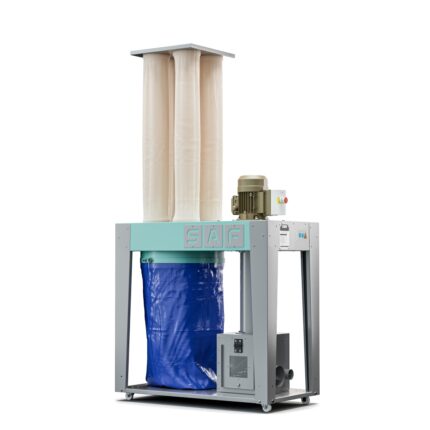 Aspirator pentru praf și rumeguș cu sac colector și separator de praf SAF S2000T