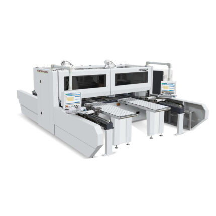Acasă Centru de găurit CNC dublu pe 6 laturi cu 2 posturi de operare DANIBRUM HB622P