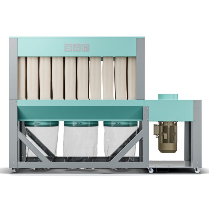 Sistem de exhaustare cu 2 saci SAF E-10000 Eco - imagine 2