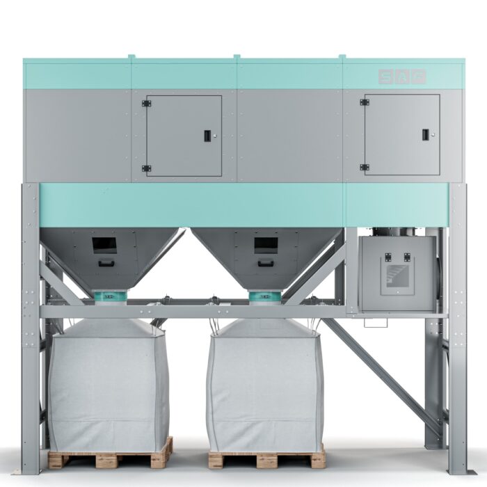 Sistem profesional de exhaustare cu saci industriali BigBag SAF SB-12500 - imagine 2