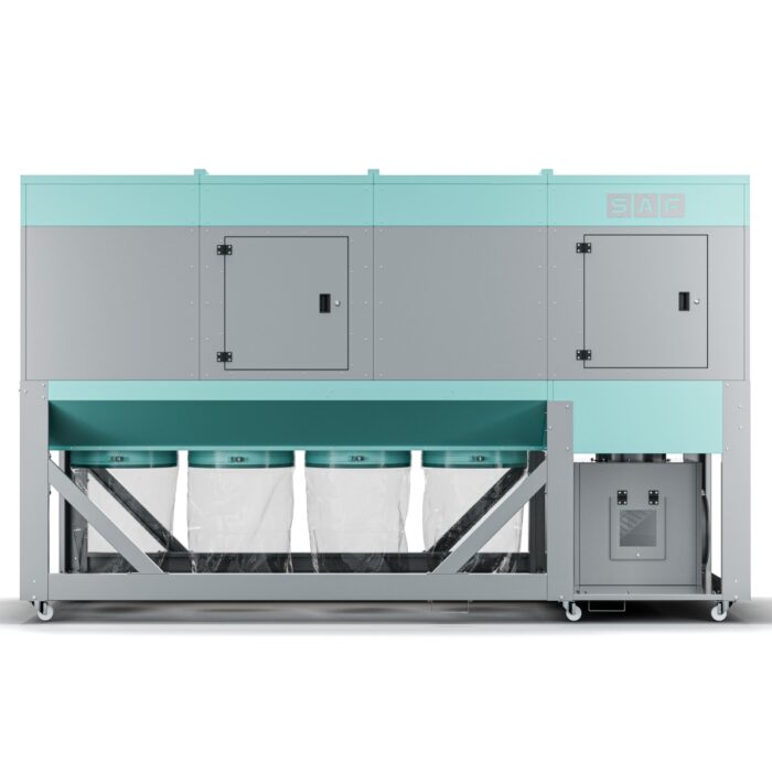 Sistem industrial de exhaustare cu separator de rumeguș și scuturare automată SAF ST-12500 - imagine 2