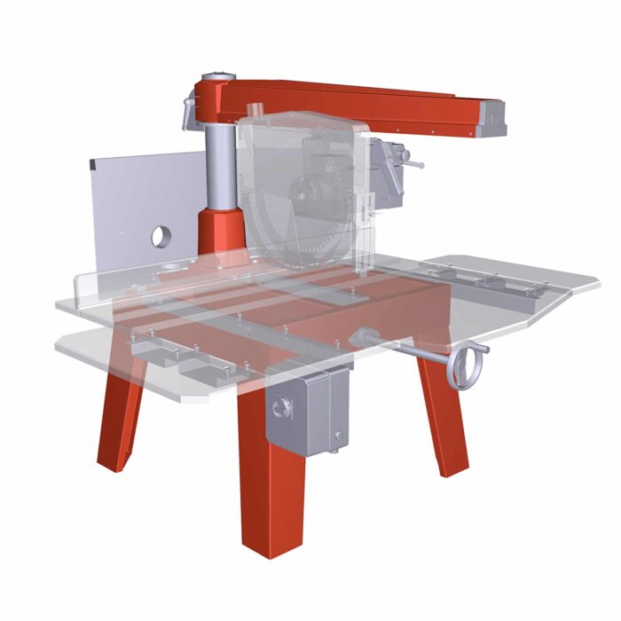 Circular radial de retezat Maggi BEST 700S - imagine 6