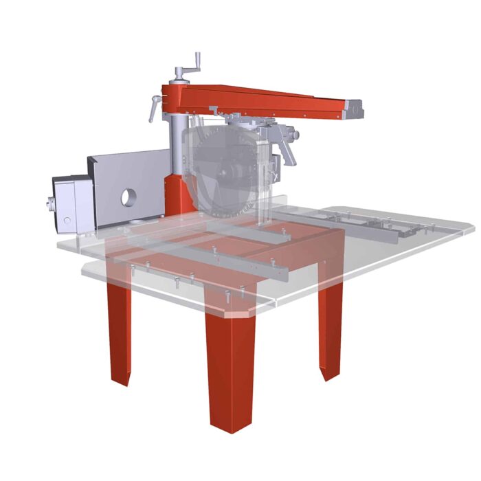 Circular radial de retezat Maggi BEST1250 S - imagine 3
