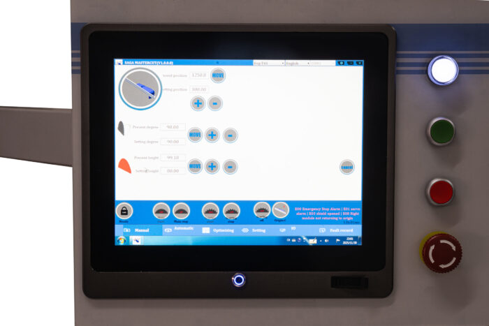 Circular de formatizat cu masă mobilă și riglă paralelă automată DANIBRUM PRISMA 3 - imagine 2