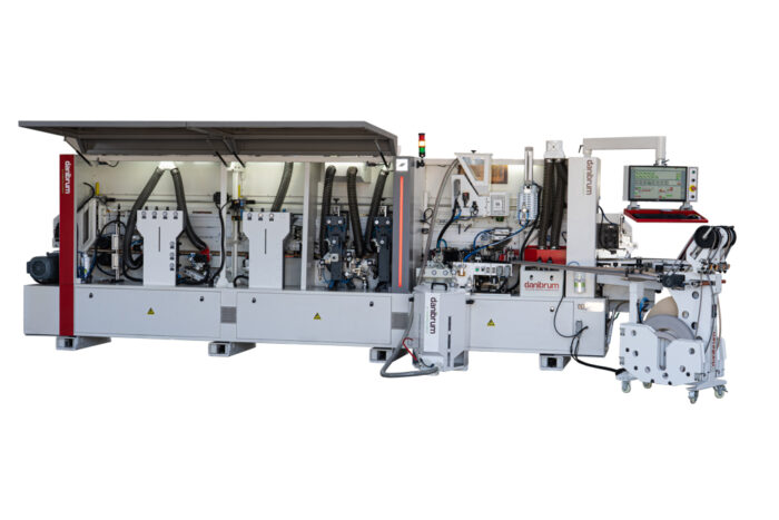 Mașină de aplicat cant industrială cu reglaje servo-electrice DANIBRUM NC320 - imagine 3