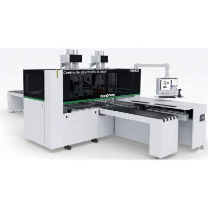 Acasă Centru de găurit CNC pe 6 laturi cu 3 grupuri de găurire DANIBRUM HB621G