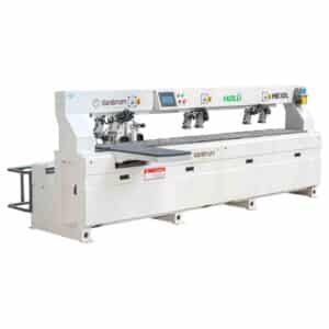 CNC de găurit în cant 2 axe de lucru și scanare laser DANIBRUM HB3DL