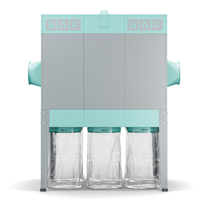 Unitate de filtrare cu saci colectori SAF SF312 - imagine 2
