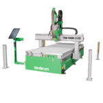 CNC cu 2 unități de tăiere cu cuțit oscilant DANIBRUM 1328 PANA 2 CO