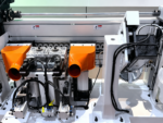 Mașină de aplicat cant pe unghi automată industrială cu reglaje servo DANIBRUM HD781A - imagine 3