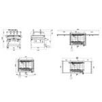Mașină de găurit multiplu cu 2 unități de găurire verticale MAGGI System 46 - imagine 2