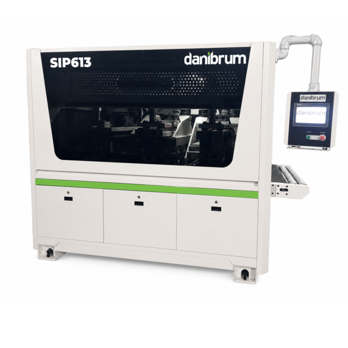 Mașină de șlefuit cu perii automată industrială DANIBRUM SIP613 - imagine 3