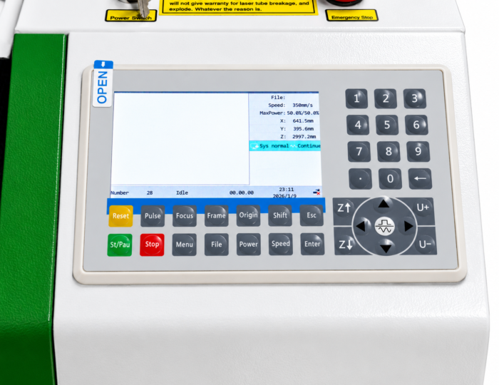 CNC gravare cu 2 unități laser DANIBRUM STRATUM 1390-130W - imagine 11