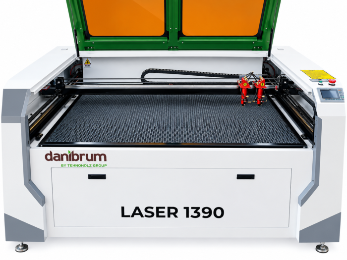 CNC gravare cu 2 unități laser DANIBRUM STRATUM 1390-130W - imagine 3