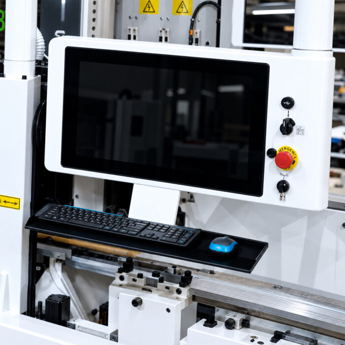 Mașină de aplicat cant automată industrială cu reglaje CNC DANIBRUM HD823J - imagine 5