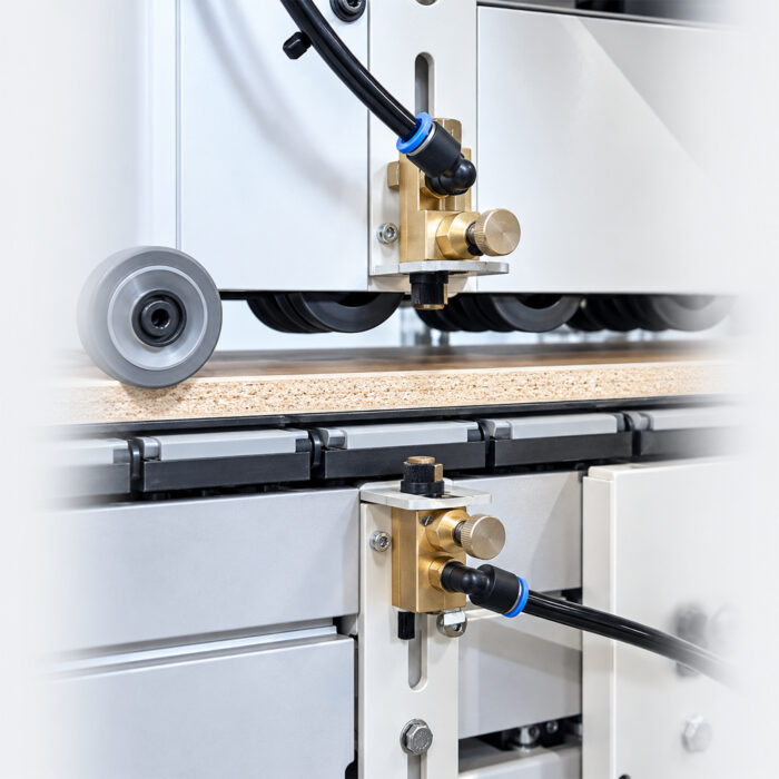 Mașină de aplicat cant automată industrială cu reglaje CNC DANIBRUM HD823J - imagine 9